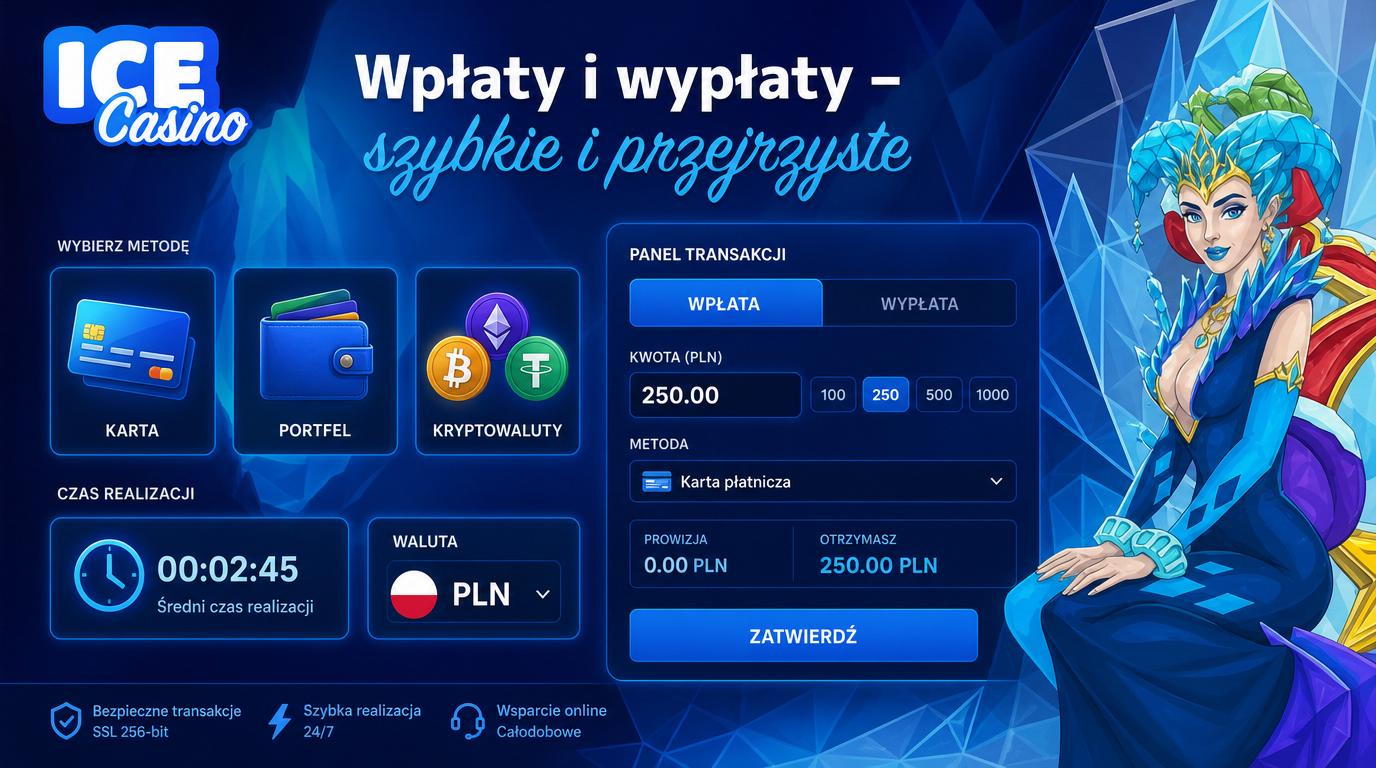 Metody płatności, kryptowaluty, zegar realizacji transakcji.